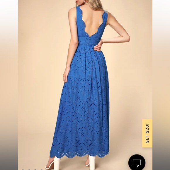 Verte Eyelet Maxi Dress - Picture 3 of 9